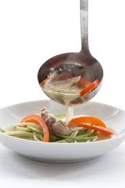 Feel free to use only water if you wish. Keto Thai Chicken Soup With Zucchini Noodles All Day I Dream About Food