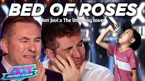 Adrian's Amazing Voice And Strange Baby Join Singing Song Bed Of Roses