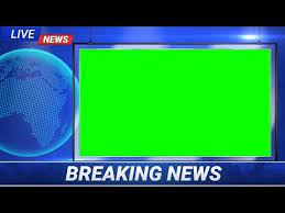 Green Screen News Blue Frame Ll Creative Commons Ll No Copyright Youtube Greenscreen Green Screen Video Backgrounds Green Background Video