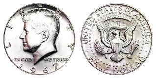1967 Kennedy Silver Half Dollar 40 Silver Coin Value Prices