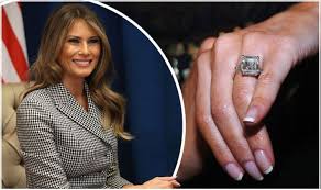 The bride's gown was worth more than most american homes. Melania Trump Does Flotus Have The Most Expensive Celebrity Engagement Ring Express Co Uk