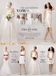 Wedding Dresses And Bridal Gowns At David S Bridal Tea Length Wedding Dress Bridal Gowns Detachable Wedding Dress