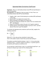 Spearman Rank Correlation Coefficient Spearman Statistics Math Teaching Math