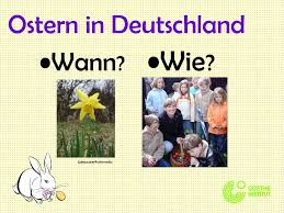 Die bundesregierung sowie die ministerpräsidentinnen und. Ostern In Deutschland Online Presentation