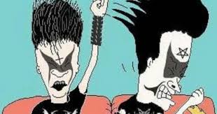 Black Beavis And Butthead Pin On Uh