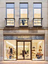 The Style Examiner Mulberry Opens New Store In Edinburgh Fashion Retail Interior Mulberry Design