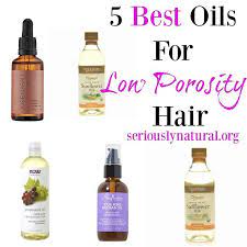 This happens because the cuticles of your hair are very tight and don't allow for easy absorption of moisture. Hair Porosity Best Oils For Low Porosity Hair Low Porosity Hair Products Hair Porosity Natural Hair Styles
