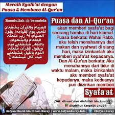 Puasa yang wajib adalah puasa di bulan ramadhan dan puasa nazar. Meraih Syafa At Dengan Puasa Dan Membaca Al Qur An Taawundakwah