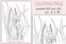 Search through 623,989 free printable colorings at getcolorings. A4 Coloring Pages For Kids Underwater Girl Coloring Page 568847 Printables Design Bundles