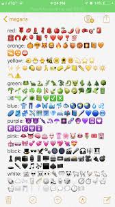 Emojis Color Codedthe Color The Color Is The Debut Studio Album By Yellowbir Album In 2020 Instagram Quotes Captions Emoji Combinations Instagram Quotes