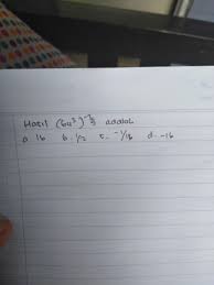 Contoh soal polinomial pangkat 3 sampai pangkat 6. Hasil Dari 64 Pangkat 3 Pangkat 2 9 Brainly Co Id