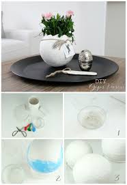 Außer, dass man mit moos dekorieren kann, trägt das waldgewächs zu verbesserung ihrer lebensqualität bei. Gips Ei Vasen Zu Ostern Schlusselmoment Das Magazin