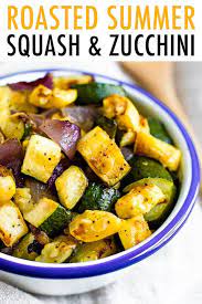 Roasted Summer Squash And Zucchini Eating Bird Food Recipe Yellow Squash Recipes Roasted Summer Squash Summer Squash Recipes