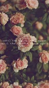 Bts Spring Day Lyrics Vintage Flower Backgrounds Vintage Flowers Wallpaper Flower Background Iphone