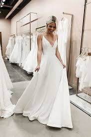 4 top tips for rocking a simple wedding dress. 15 Simple Wedding Dresses For Elegant Brides Emmalovesweddings
