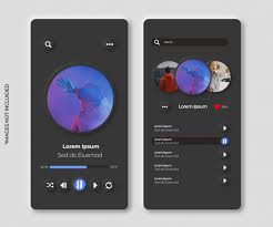 Se você é músico, manager de artistas, organizador de festivais de música, gerente de uma editora discográfica ou loja de instrumentos musicais que utiliza o instagram todos os dias para comunicar. Aplicativo De Musica Com Interface Neumorfica Para Smartphone Vetor Gratis