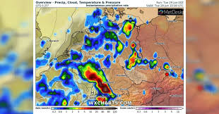Warnungen vor extremem unwetter (stufe 4) Wetterwarnung Weitere Schwere Unwetter Drohen In Der Region