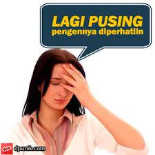 Pusing merupakan gejala yang sering terjadi, namun jarang menjadi tanda dari suatu kondisi yang berbahaya. Pin Di Gambar Bergerak Dp Bbm Lucu Gif Animasi Gokil