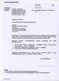 Contoh Surat Lamaran Kerja Untuk Dinas Satpol Pp Contoh Surat