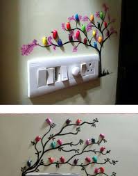 Switch Board Art Wall Painting Decor Wall Art Diy Paint Simple Wall Paintings