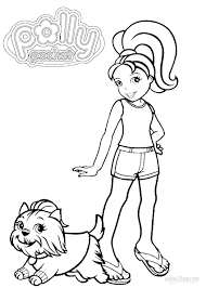 Polly pocket dolls coloring pages. Printable Polly Pocket Coloring Pages For Kids