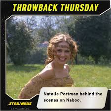 Maybe you would like to learn more about one of these? Star Wars India On Twitter Natalie Portman Has A Laugh Between Takes On Naboo Starwars Throwbackthursday