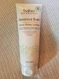Babo Botanicals Sensitive Baby Fragrance Free Daily Hydra Lotion 8oz 899248010281 Ebay