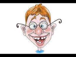 How To Draw A Funny Face - Youtube