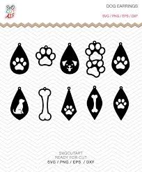 Pin On Faux Leather Earrings