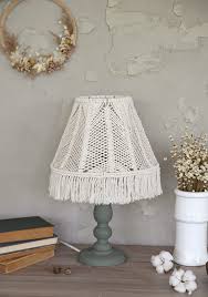 Macrame Chandelier Macrame Nursery Lamp Bohemian Lamp Bohemian Lamp Modern Macrame Lamp Shade