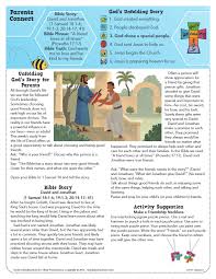 They are a wonderful method of allowing your kid to express their tips, views and perception through artistic and innovative methods. Free David And Jonathan Bible Activities On Sunday School Zone