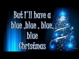 It was first recorded by doye o'dell in 1948. Elvis Presley Blue Christmas Lyrics Youtube