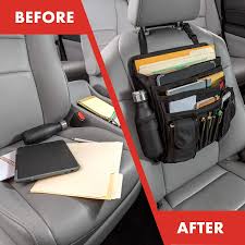Keep Your Car Office Organized Declutter Your Front Seat And Conveniently Organize And Store Your Essential Office And Travel Supplies Neatly In You Car Storage