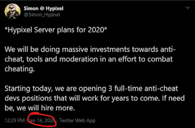 This server has minigames, pvp, . Anticheat Update Soon Hypixel Minecraft Server And Maps
