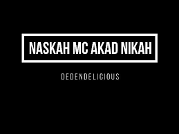 Mukadimah akad nikah bahasa arab. Naskah Mc Akad Nikah Opening Sampai Closing Youtube