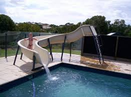 Swimming Pool Water Slide Modular Sections Diy Pool Water Slide Swimming Pools Swimming Pool Water