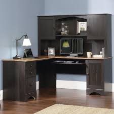Certainly the hutch personal computer desks that offer further storage space are multifunctional and to add to it, these desks are aesthetically pleasing. Nineteen37 Harbor View Corner Desk And Hutch In Antiqued Black Nebraska Furniture Mart