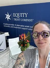 This year has been a meaningful one for me, marked by exciting  opportunities and new beginnings. In June, I started my journey with Equity  Trust Company and in just six months, I've