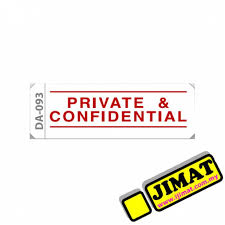 I can't find the difference between confidential and private messages. Private Confidential Self Ink Ae Ready Made Stamp Ready Made Chop Da 093 Shopee Malaysia