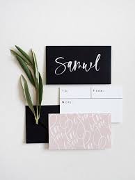 Monarch 3 7/8 x 7 1/2; Mini For You Hand Lettered Gift Cards Envelopes Pretty Business Cards Gift Card Envelope Minimalist Business Cards