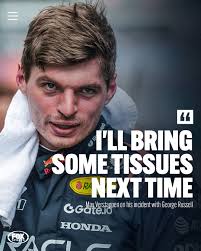 Max Verstappen was asked if he is concerned that he might be setting a bad  example for children 🤔 MORE >>> https://bit.ly/4mEob5w