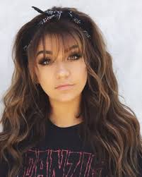 Follow For More Related Pins Ashleen 23 Long Hair With Bangs Curly Hair With Bangs Hair Styles