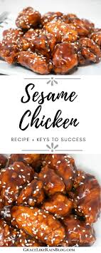 Easy Sesame Chicken Recipe Easy Sesame Chicken Easy Chinese Recipes Honey Chicken Recipe
