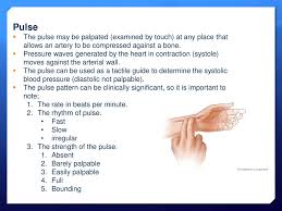 Measuring Blood Pressure Pulse Rate Ppt Download