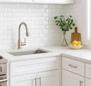 Tenedos 3x6 Bright White Beveled Glossy Ceramic Subway Tile - Wall Tile for  Kitchen Backsplash, Bathroom Shower, Accent Walls - Box Covers 10 Sqft (80  ...