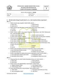 Soal Pas Fikih Mi Dan Kunci Jawaban Sesuai Kma 183 Tahun 2019 Ayo Madrasah