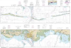 Noaa Chart Intracoastal Waterway Dauphin Island To Dog Keys Pass 11374