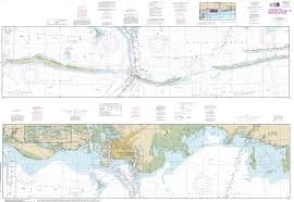 Noaa Chart Intracoastal Waterway Dauphin Island To Dog Keys Pass 11374