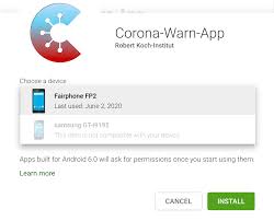 This Item Is Not Compatible With Your Device Error Issue 503 Corona Warn App Cwa App Android Github