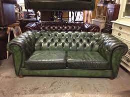 3.9 out of 5 stars. Gorgeous Vintage Hand Dyed Antique Green Leather Chesterfield Sofa Green Leather Chesterfield Sofa Leather Chesterfield Sofa Green Leather Sofa